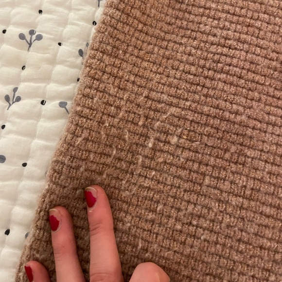 MADEWELL Mauve Mockneck Comfy Southfield Pullover Sweater - Picture 4 of 4